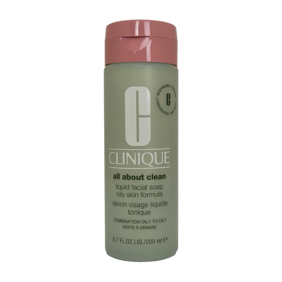 Clinique All About Clean Liquid Facial Soap Oily Skin Formula 200ml