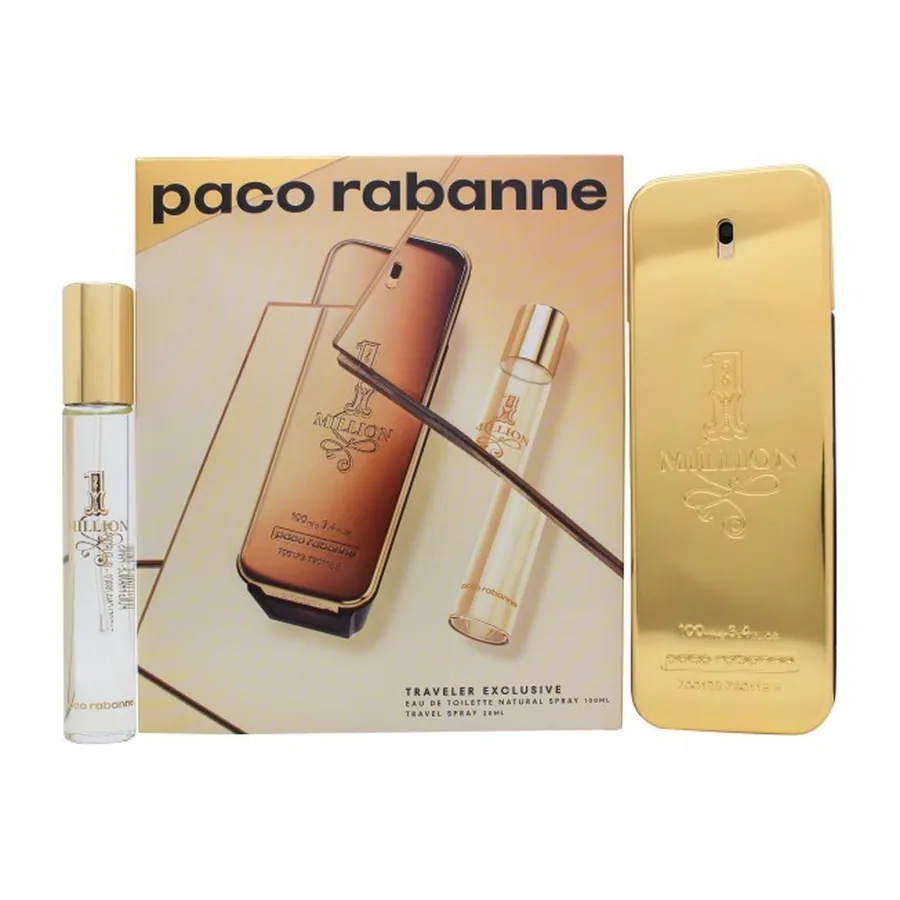 Paco Rabanne 1 Million Eau de Toilette Spray 100ml + Eau de Toilette Spray 20ml