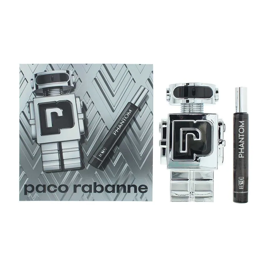 Paco Rabanne Phantom Eau de Toilette Spray 100ml + Deodorant Spray 150ml + Eau de Toilette Spray 10ml