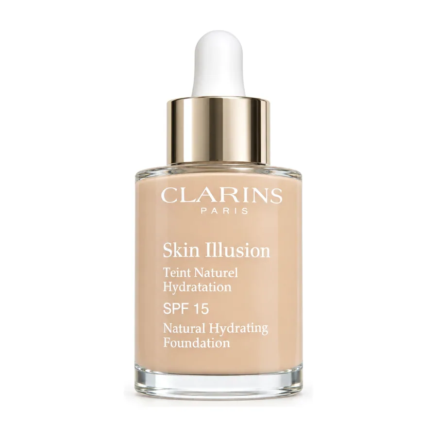 Clarins Skin Illusion Natural Hydrating Foundation SPF 15 110 Honey 30ml