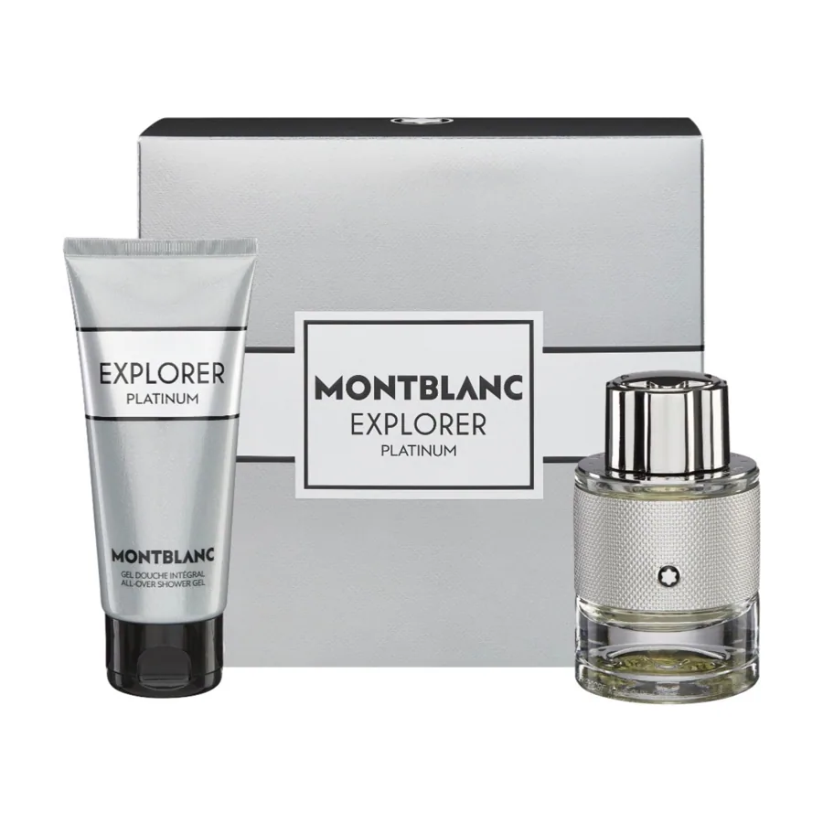 MONTBLANC Explorer Platinum Eau de Parfum 60ml + Shower Gel 100ml