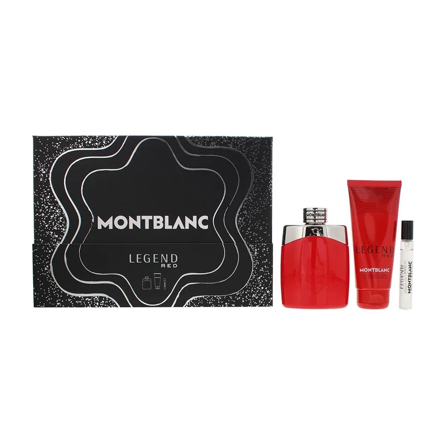 Montblanc Legend Red Eau de Parfum 100ml + Eau de Parfum 7.5ml + Shower Gel 100ml