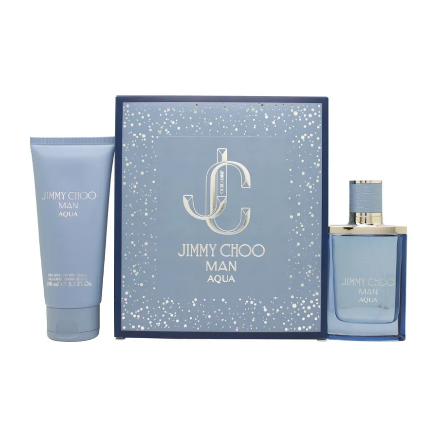 Jimmy Choo Man Aqua Eau de Toilette Spray – 50ml + Shower Gel 100ml