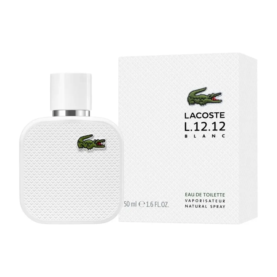 Lacoste L.12.12 Blanc Eau de Toilette Spray 50ml