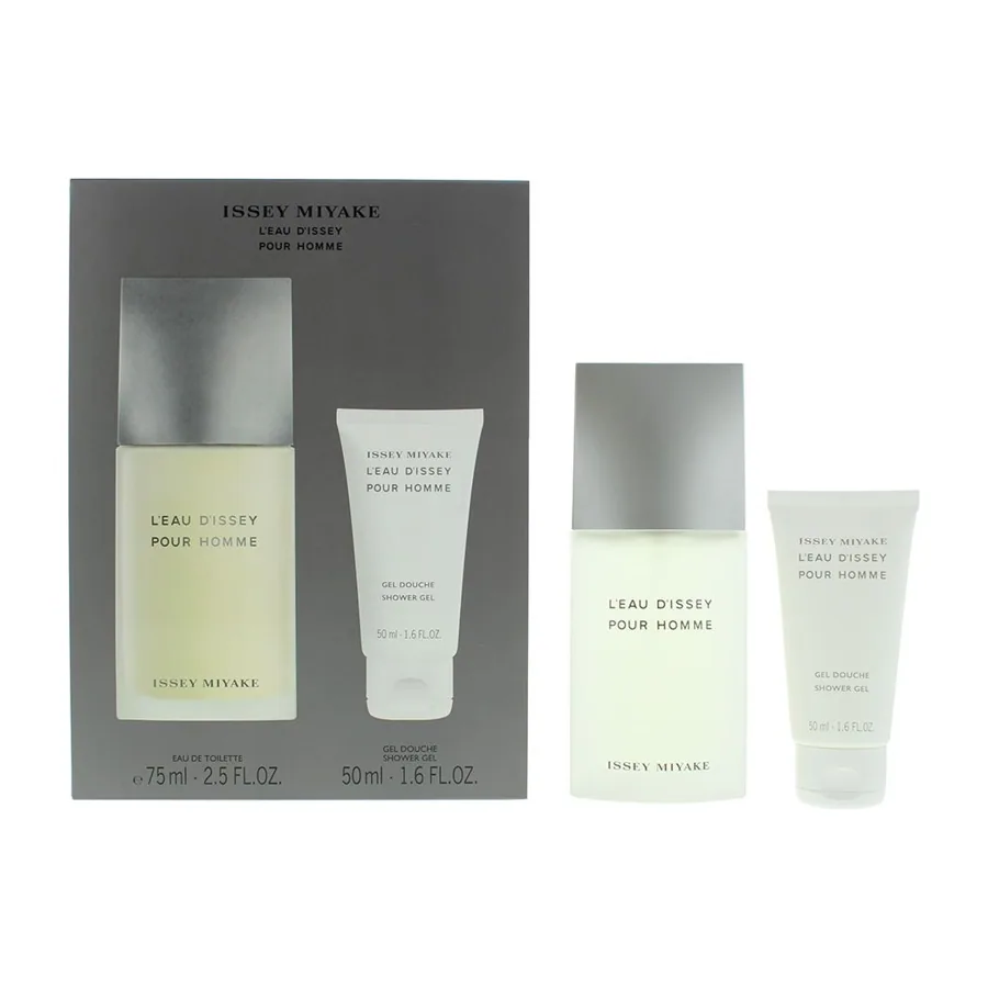 Issey Miyake L'Eau d'Issey Pour Homme Eau de Toilette Spray – 75ml + Shower Gel 50ml