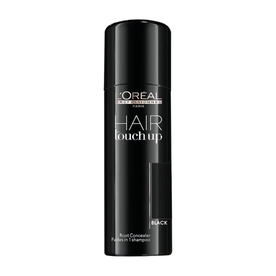 L'Oréal Professionnel Hair Touch Up Root Concealer Black 75ml