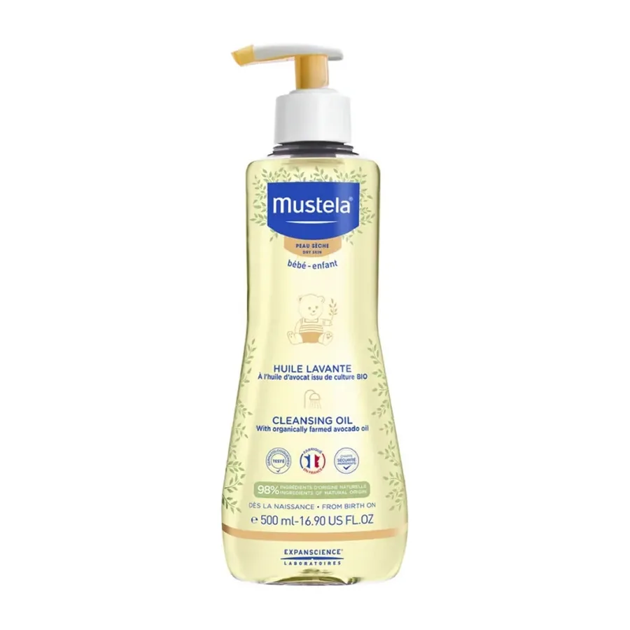 Mustela Bébé Cleansing Oil for Dry Skin 500ml