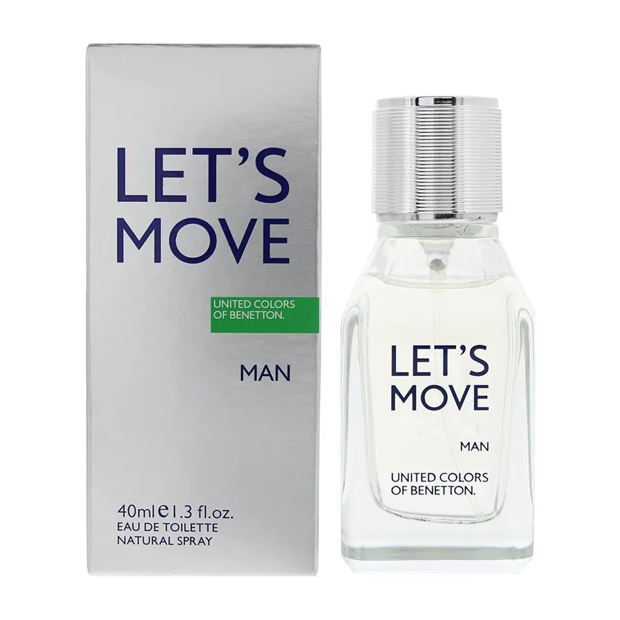 Benetton Let's Move Eau de Toilette Spray 40ml