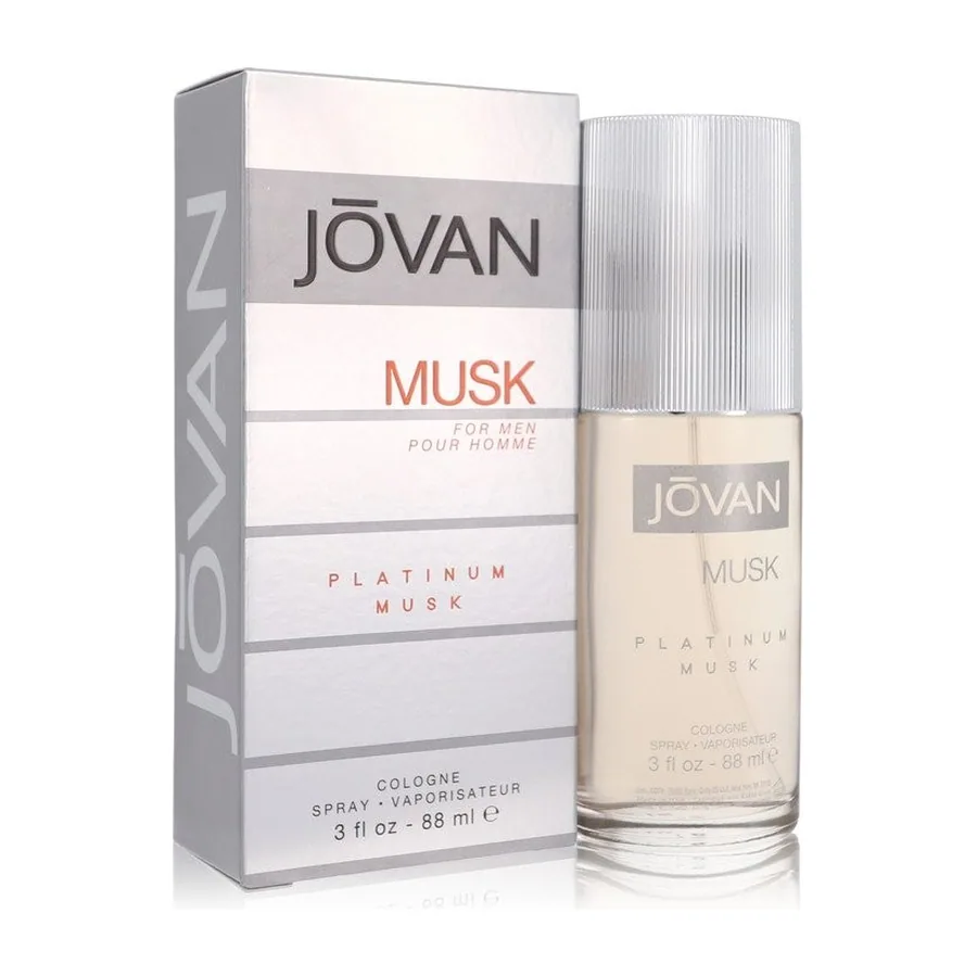Jovan Musk Platinum for Men Eau de Cologne Spray 88ml