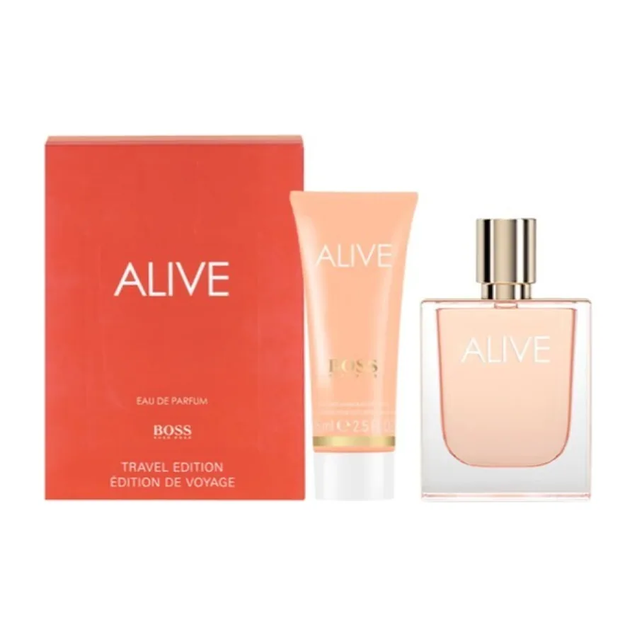 Hugo Boss Alive Eau de Parfum Spray 30ml + Body Lotion 50ml Tr