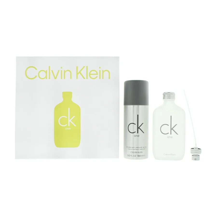 Calvin Klein CK One Eau de Toilette Spray – 100ml + Deodorant Spray 150ml