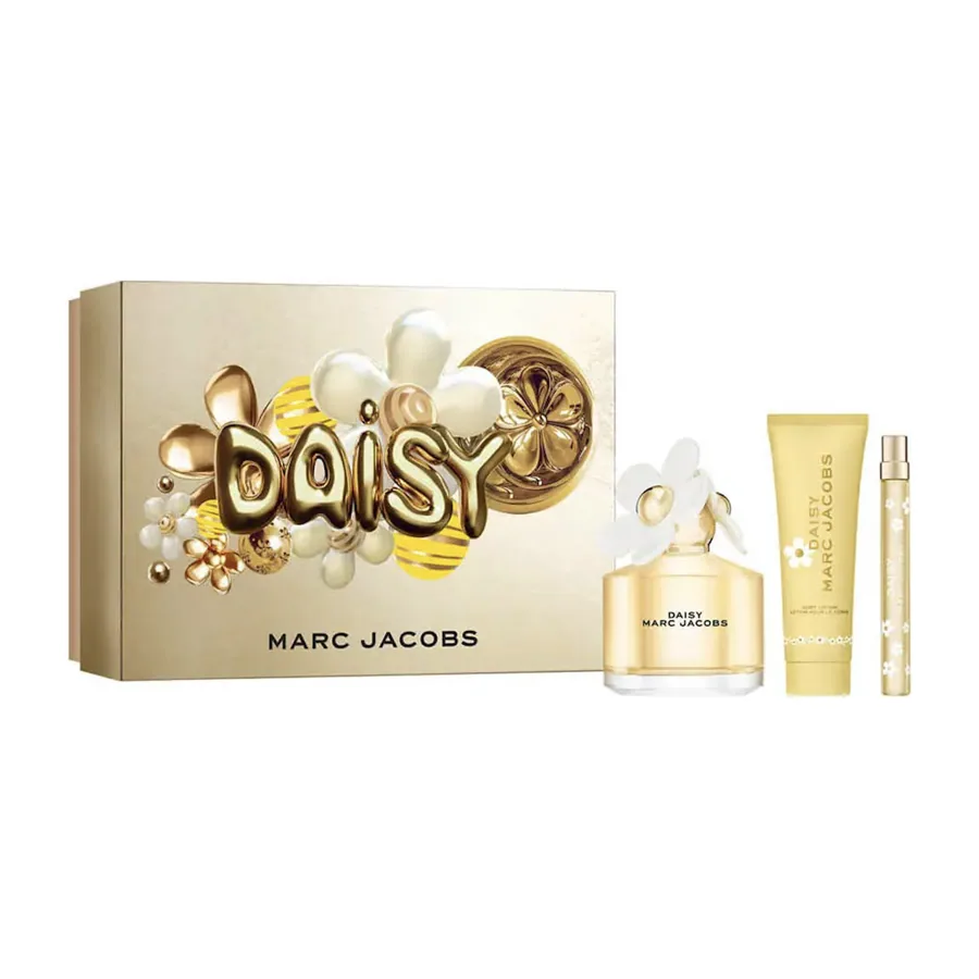 Marc Jacobs Daisy Eau de Toilette 100ml + Body Lotion 75ml + Eau de Toilette 10ml