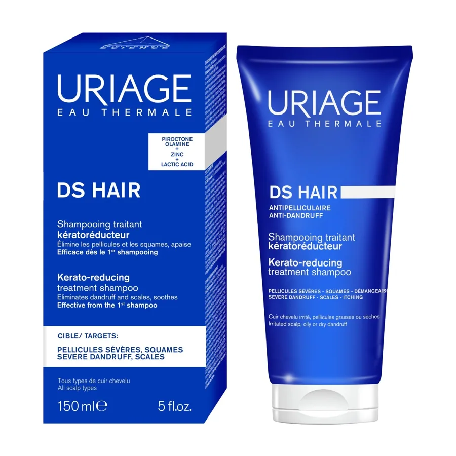 Uriage D.S. Hair Kerato-Reducing Treatment Shampoo 150ml