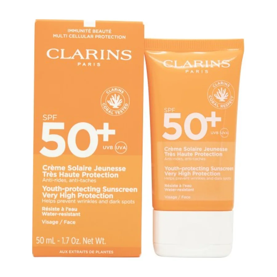 Clarins Sun Care Youth-Protecting Sunscreen Body Cream SPF 50+ 150ml
