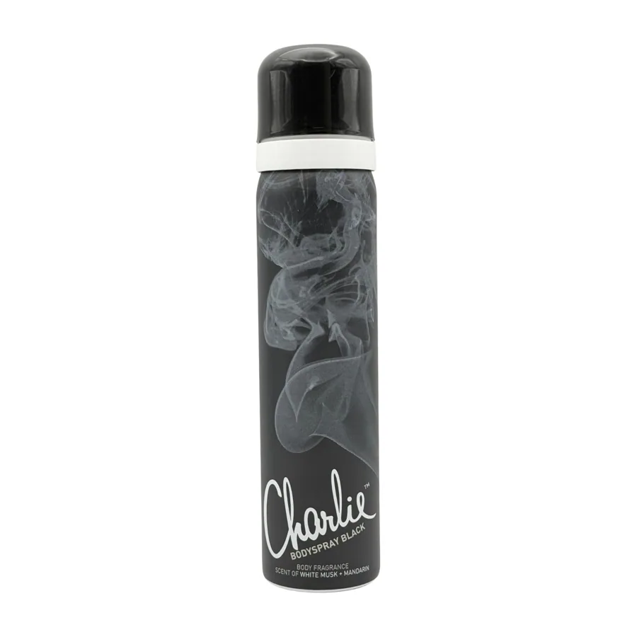 Revlon Charlie Black Body Spray 75ml