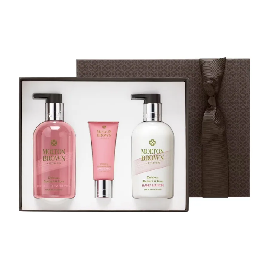 Molton Brown Delicious Rhubarb & Rose Hand Care Collection