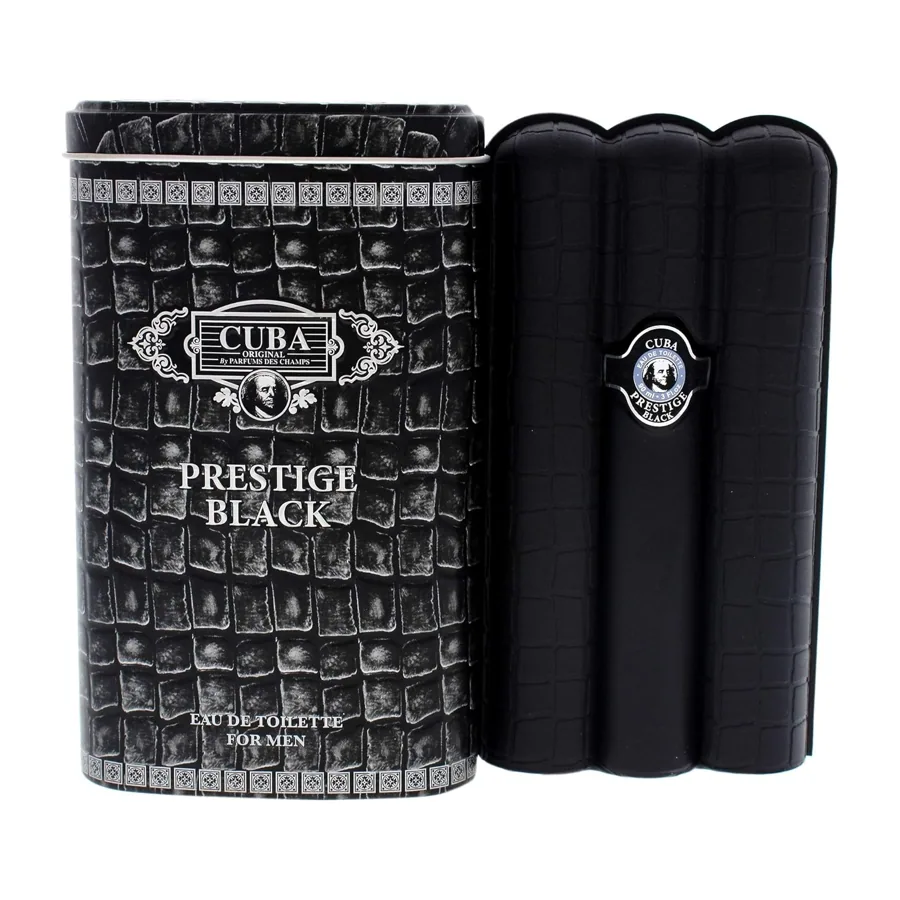 Cuba Prestige Black Men Eau de Toilette Spray 90ml