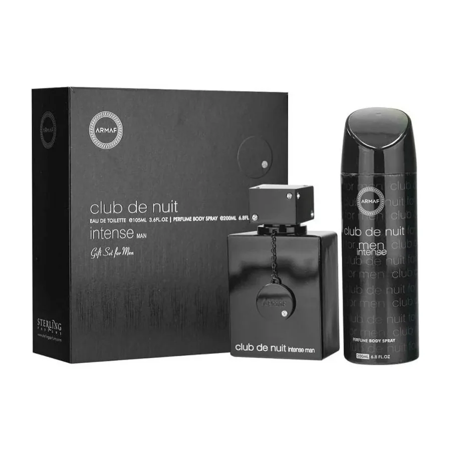 ARMAF Club de Nuit Intense Man Eau de Toilette 105ml + Shower Gel 100ml + Perfume Body Spray 50ml + Shampoo 250ml