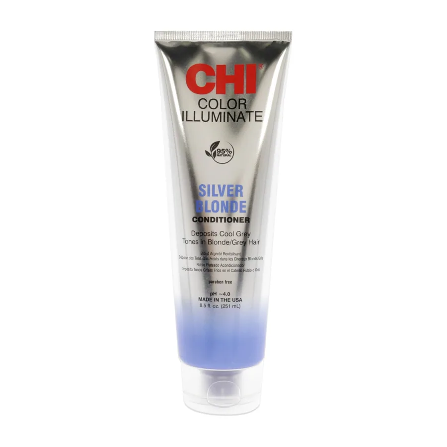 CHI Ionic Color Illuminate Conditioner Silver Blonde 251ml