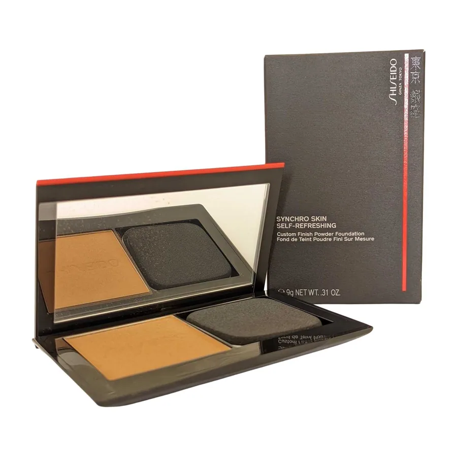 SHISEIDO Synchro Skin Self-Refreshing Custom Finish Powder Foundation 240 Quartz 9g