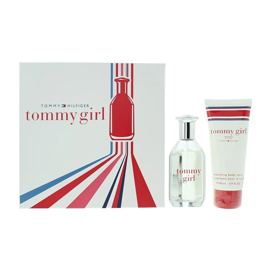 Tommy Hilfiger Tommy Girl Eau de Toilette Spray – 100ml + Body Lotion 100ml