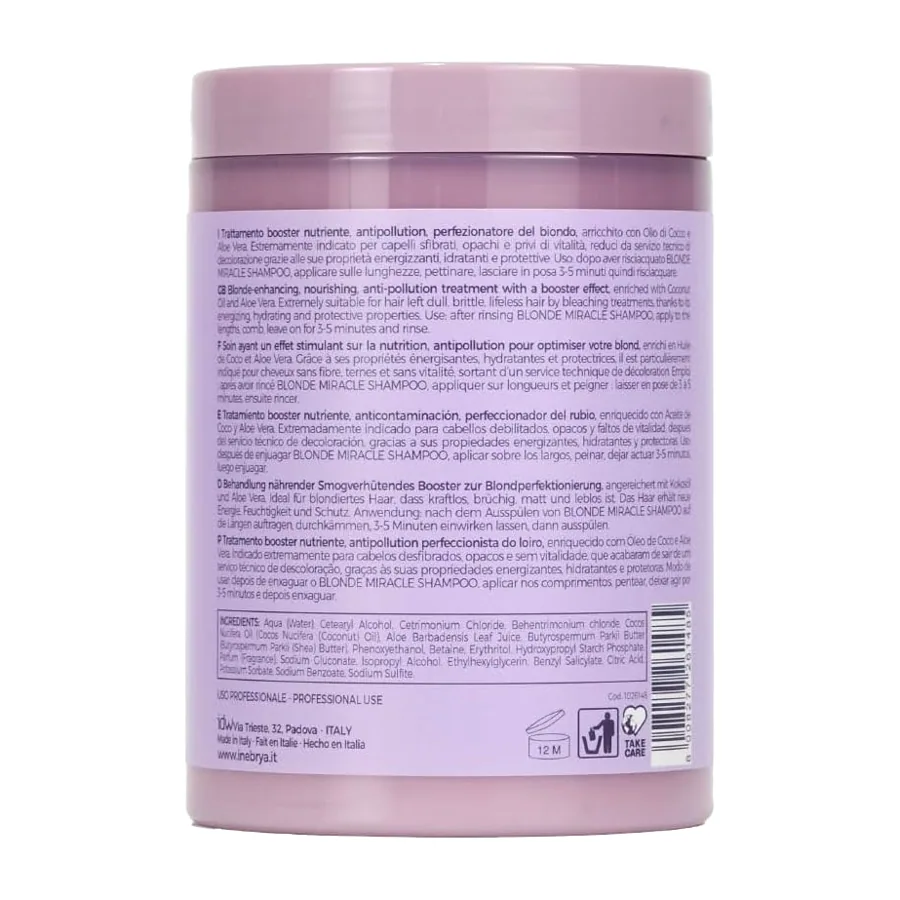 Inebrya BLONDesse No-Yellow Mousse 250ml