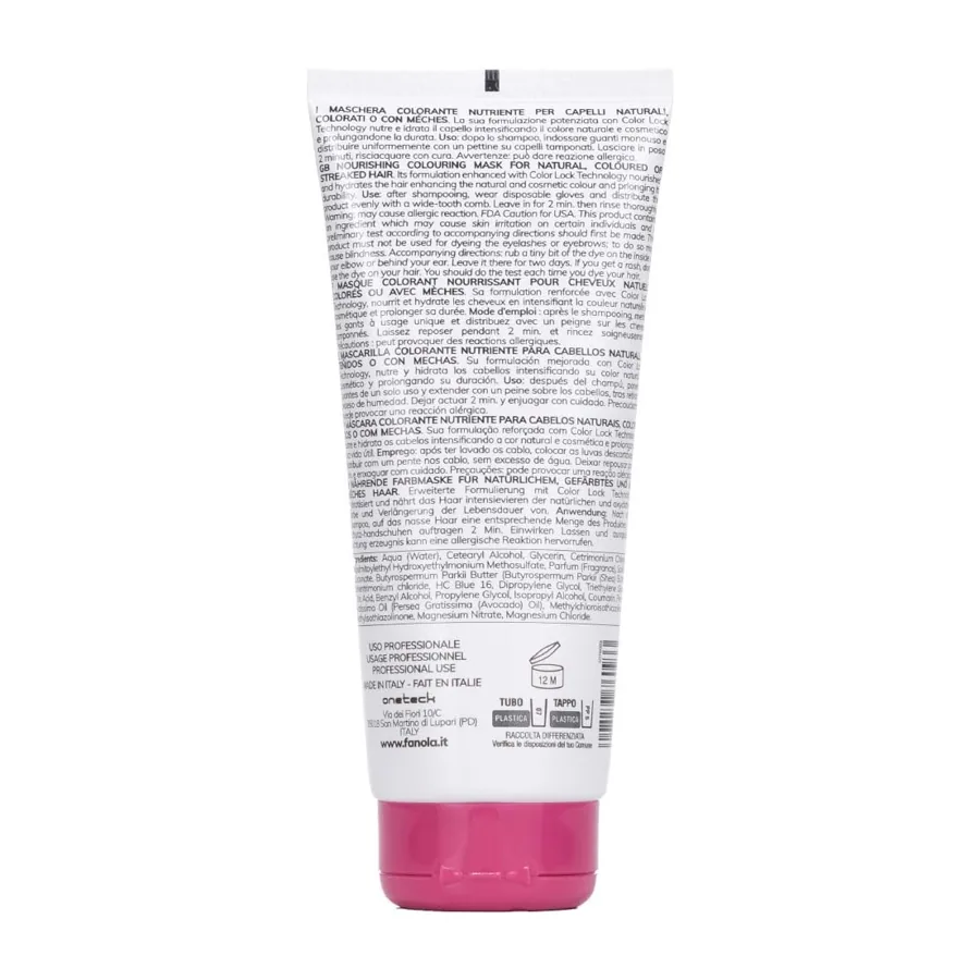 Fanola Colour Mask Sensual Chocolate Hair Mask 200ml