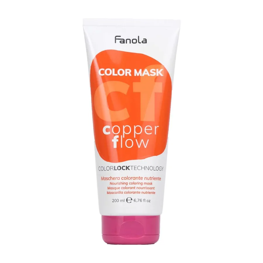 Fanola Colour Mask Copper Flow Hair Mask 200ml