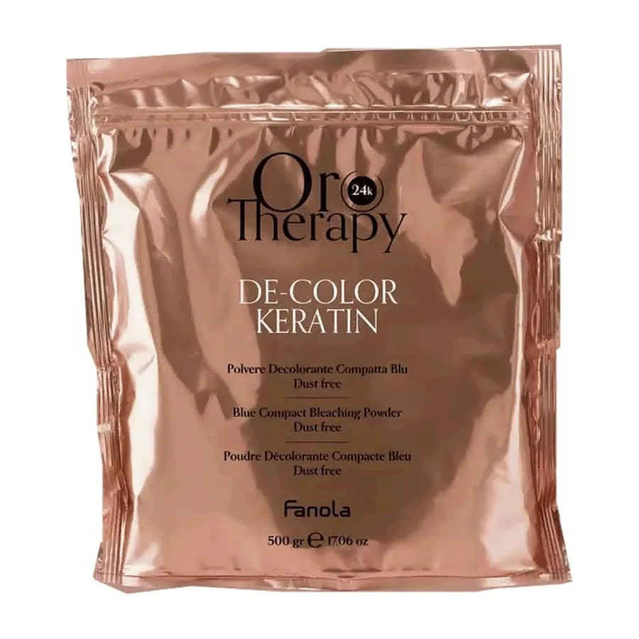 Fanola Oro Therapy 24k De-Color Keratin Bleaching Powder 500g
