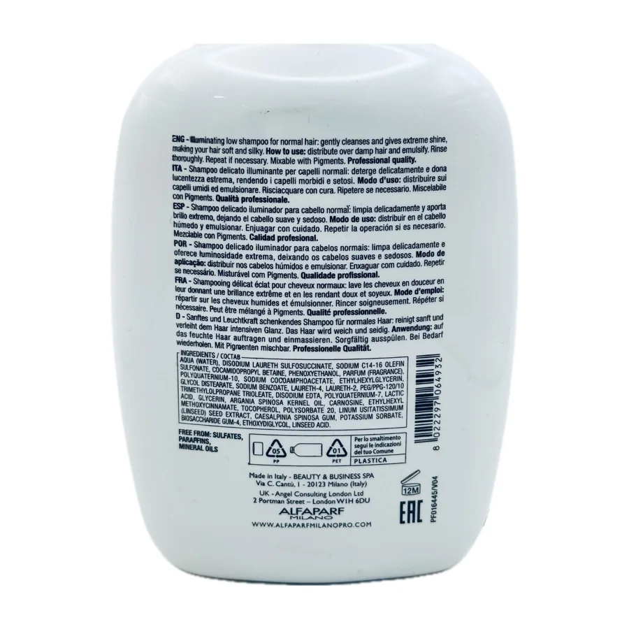 Alfaparf Milano Semi di Lino Diamond Illuminating Low Shampoo 250ml