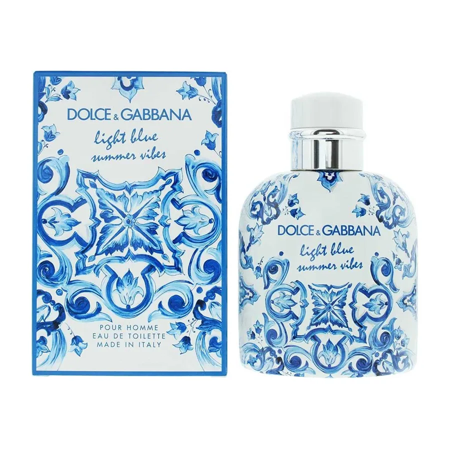 Dolce & Gabbana Light Blue Summer Vibes Pour Homme Eau de Toilette Spray 125ml