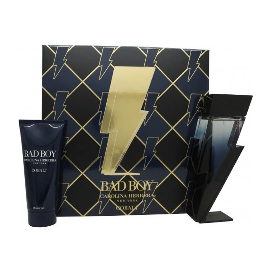 Carolina Herrera Bad Boy Cobalt Eau de Parfum Spray – 100ml + Shower Gel 100ml