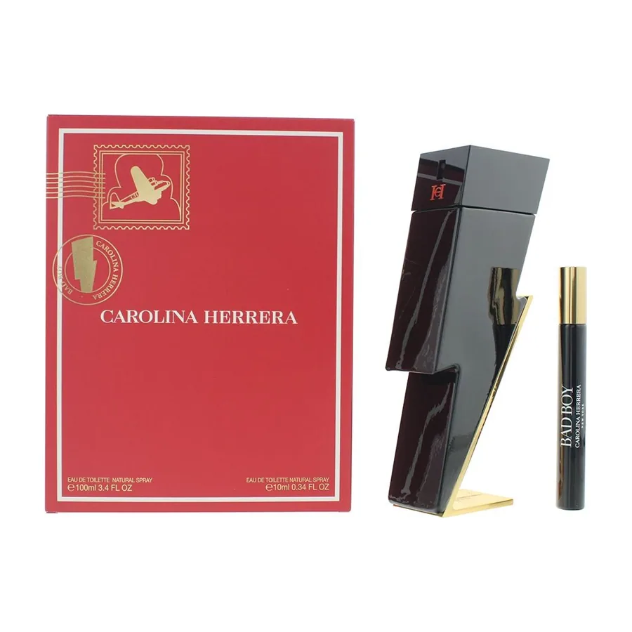 Carolina Herrera Bad Boy 2PC Men Travel Set