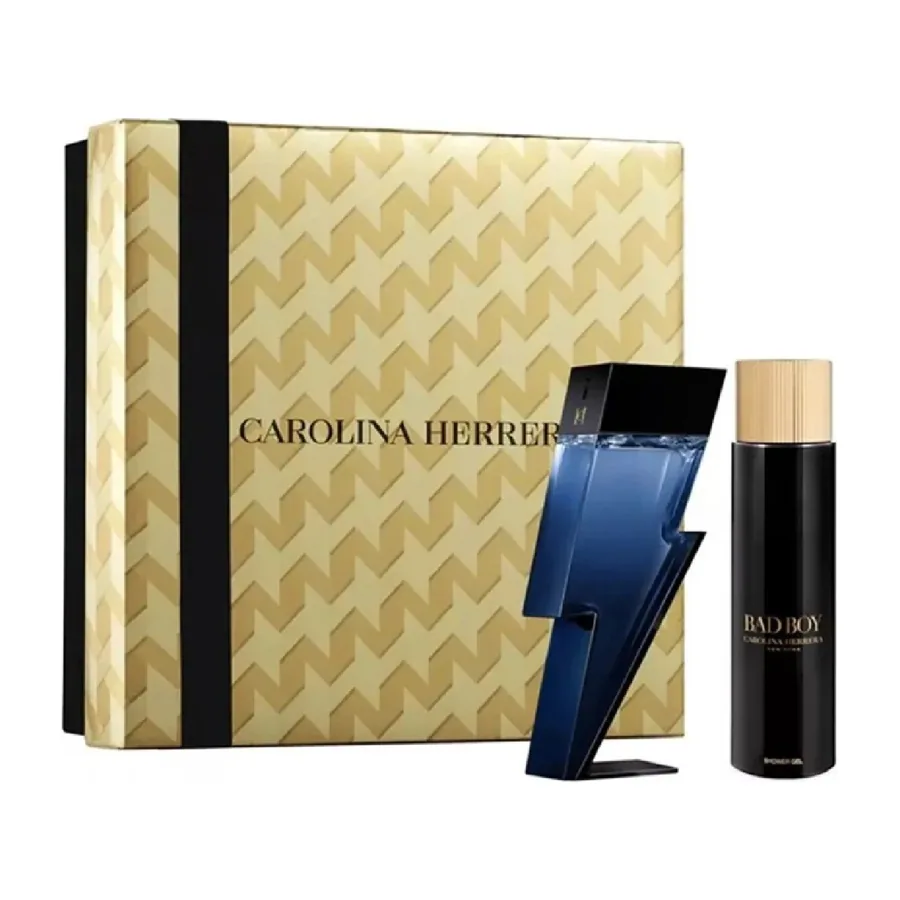Carolina Herrera Bad Boy Cobalt Eau de Parfum Spray – 50ml + Shower Gel 100ml