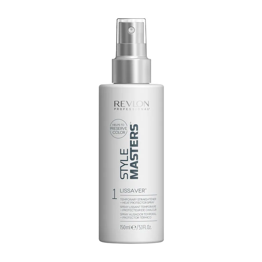 Revlon Professional Style Masters Double Or Nothing Lissaver Temporary Straightener & Heat Protector Spray 150ml