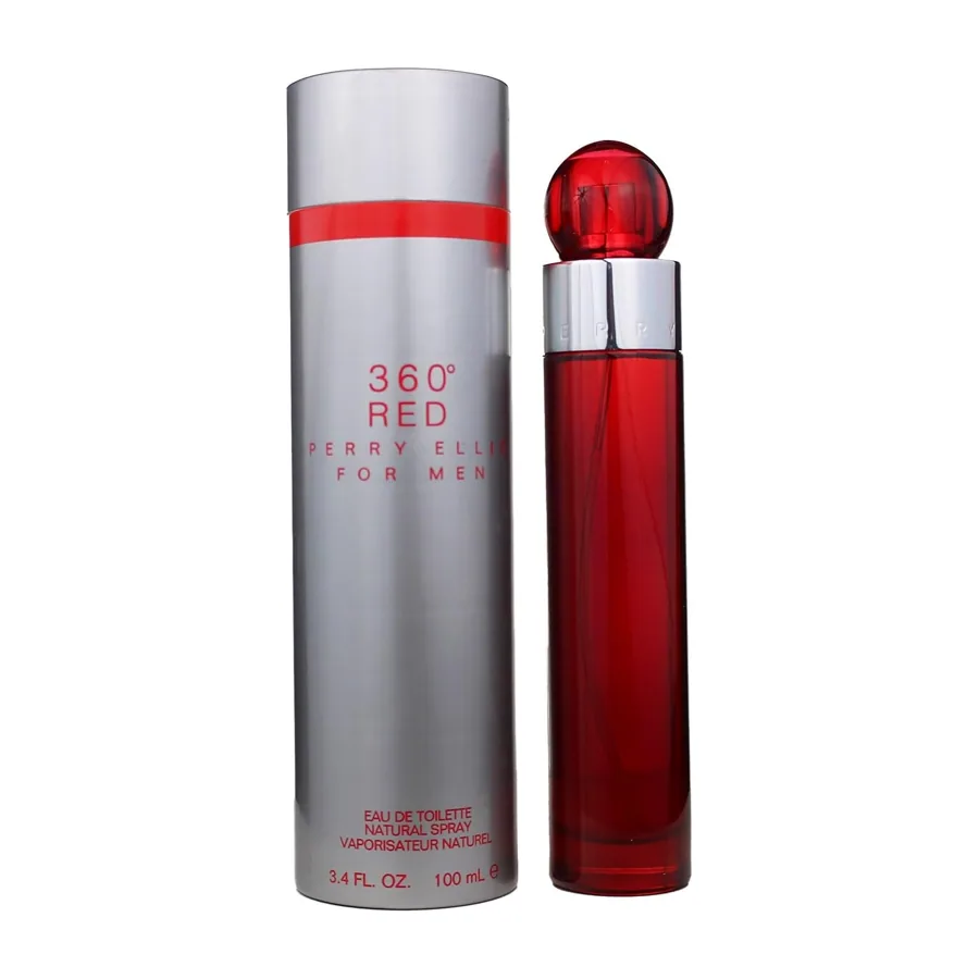 Perry Ellis 360° Red for Men Eau de Toilette Spray 100ml