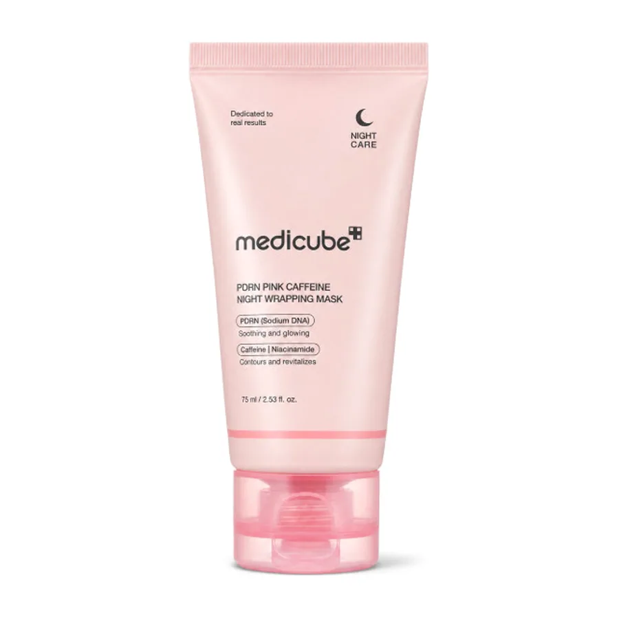 Medicube PDRN Pink Caffeine Wrap Mask 75ml