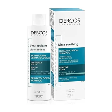 Vichy Dercos Ultra Soothing Dermatological Shampoo for Normal to Oily Hair 200ml