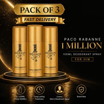 Paco Rabanne Million Deodorant Spray 150ml
