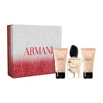 Armani Si Eau de Parfum Spray 50ml + Body Lotion 50ml + Shower Gel 50ml