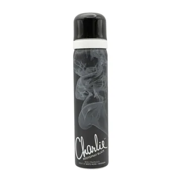 Revlon Charlie Black Body Spray 75ml