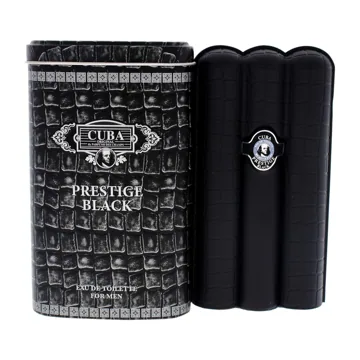 Cuba Prestige Black Men Eau de Toilette Spray 90ml