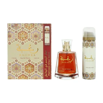 Lattafa Raghba Eau de Parfum 100ml + Deodorant Spray 50ml