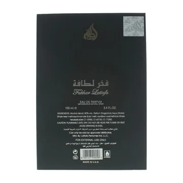 Lattafa Pride Fakhar Black Eau de Parfum Spray 100ml