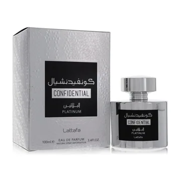 Lattafa Confidential Platinum Eau de Parfum Spray 100ml