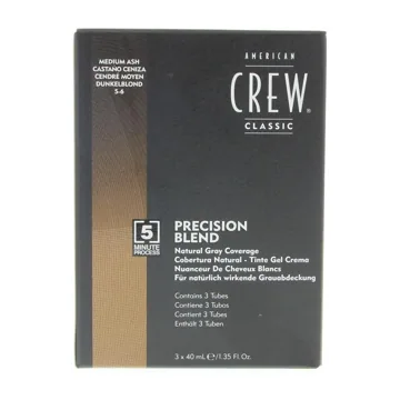 American Crew Precision Blend Medium Ash 5-6 3 x 40ml