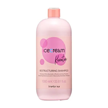 Inebrya Ice Cream Keratin Restructuring Shampoo 1000ml