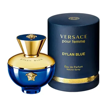 Versace Dylan Blue Pour Femme Eau de Parfum 100ml + Body Lotion 100ml + Shower Gel 100ml + Eau de Parfum 5ml