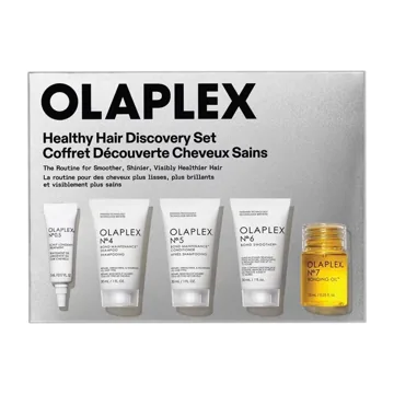 Olaplex Gift Set 5 Piece No.0.5 Scalp Treatment 5ml + No.4 Bond Maintenance Shampoo 30ml + No.5 Bond Maintenance Conditioner 30ml + No.6 Bond Smoother 30ml
