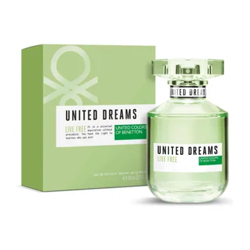 United Colors of Benetton United Dreams Live Free Eau de Toilette 80ml